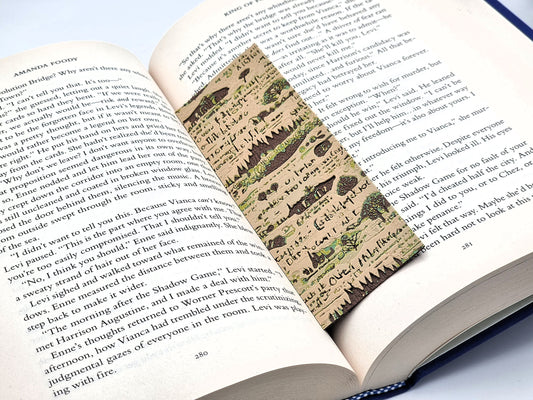 Lord of The Rings Themed 3D Bookmark Unique Book Lover Perfect Gift