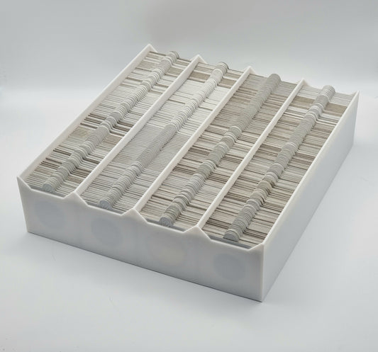 Box Tray for Numismatic Paper Coin Holders