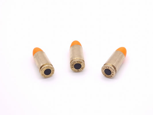 Strong 9mm Luger Snap Caps Dummy Round Rubber Primer and Metal