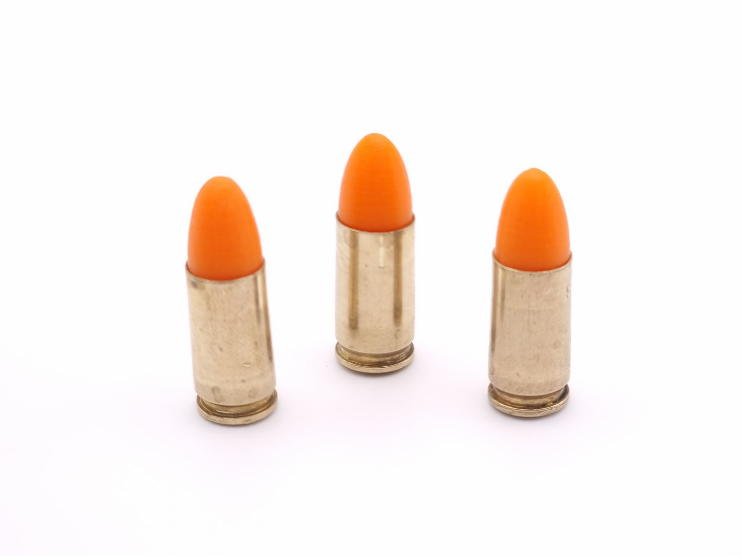 Strong 9mm Luger Snap Caps Dummy Round Rubber Primer and Metal