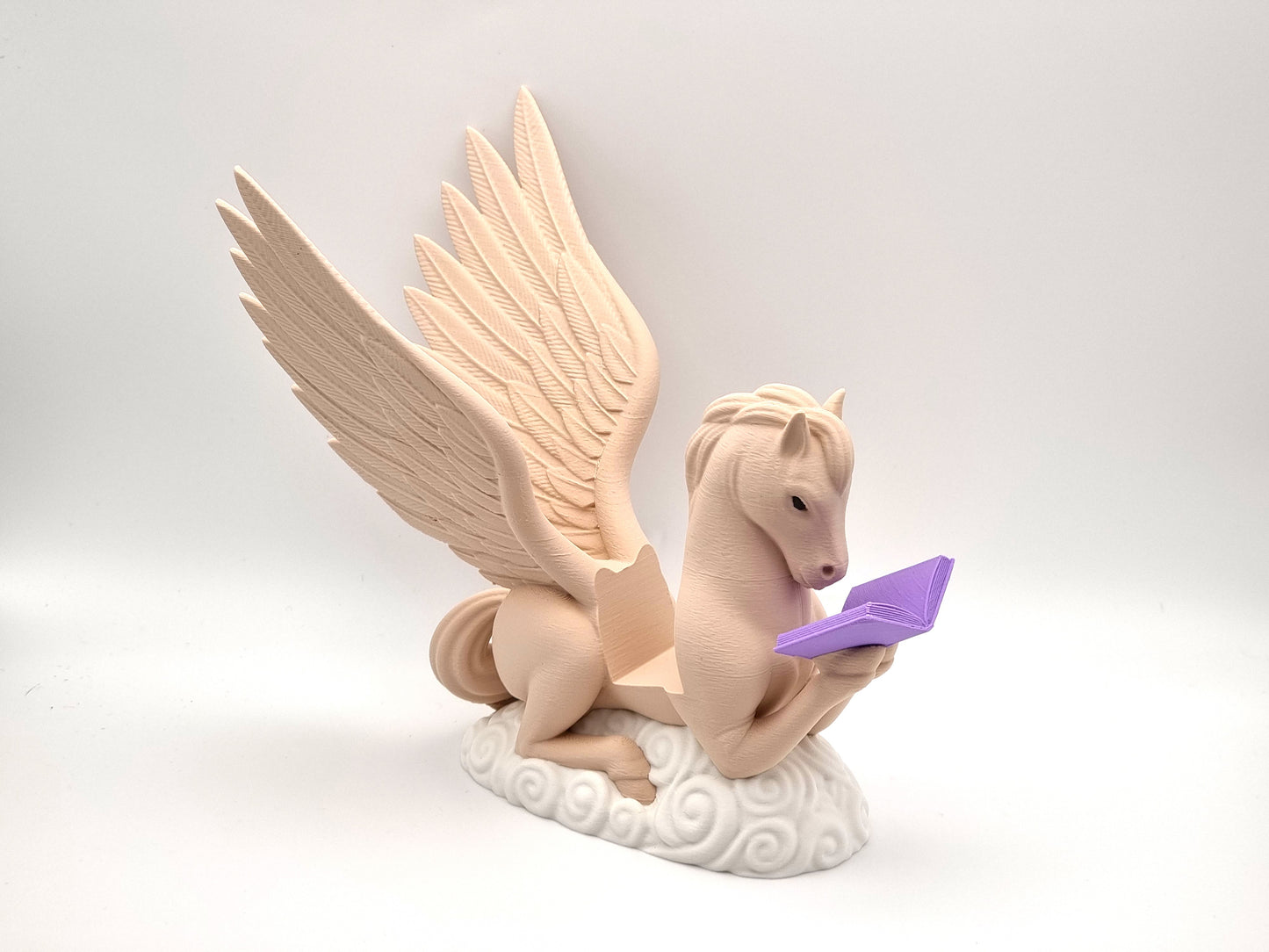 Pegasus Phone & Book Holder | Cute & Stylish Winged Horse Stand for Desk or Bedside