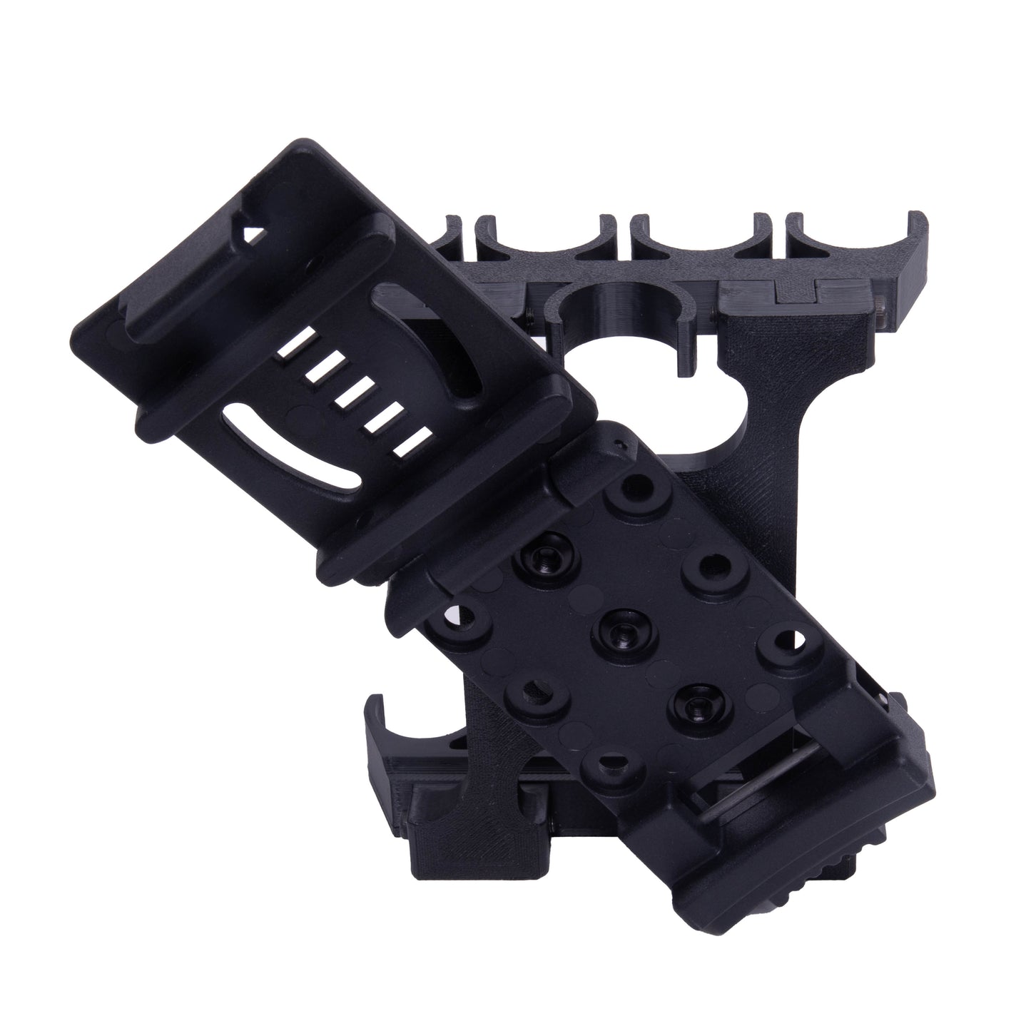 Portacartuchos para escopeta IPSC, 8+1 cartuchos de doble carga para cinturón de competición, compatible con Tek-Lok, calibre 12 V3