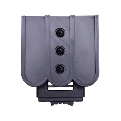 Soporte para 9 cartuchos de escopeta IPSC compatible con Tek-Lok calibre 12
