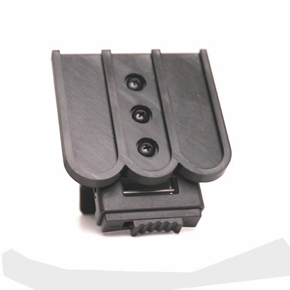 Soporte para 9 cartuchos de escopeta IPSC compatible con Tek-Lok calibre 12