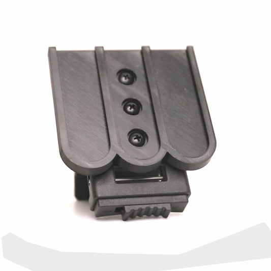 Soporte para 9 cartuchos de escopeta IPSC compatible con Tek-Lok calibre 12